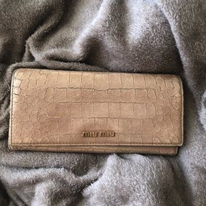 Miu miu wallet
